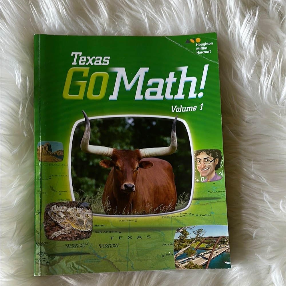Texas Go Math! Volume 1 Textbook